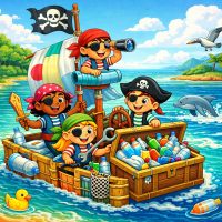  🏴‍☠️Ahoy, Plastic Pirates! 🐠